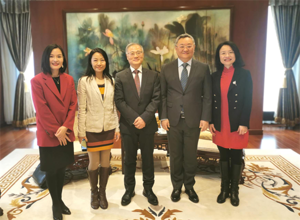 Ambassador Fu Cong meets with CCCEU secretariat team3.png