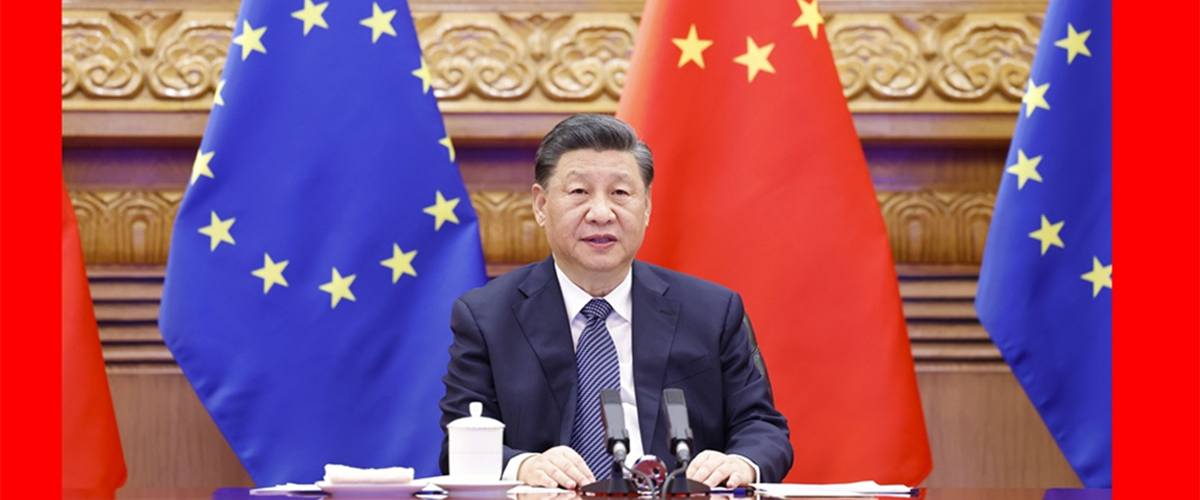 Xi calls on China, EU to add stabilizing factors to turbulent world